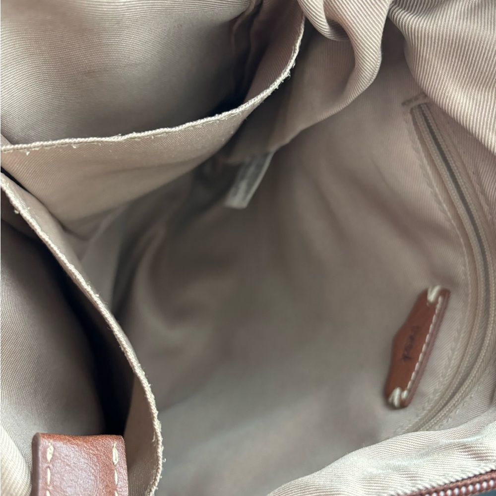 The Sak Brown and Blue Crossbody Bag - Picture 5 of 9